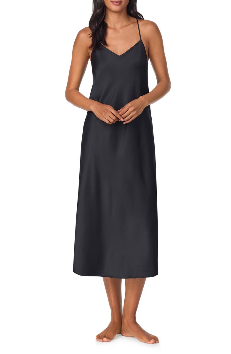 Lauren Ralph Lauren Satin Nightgown, Main, color, 