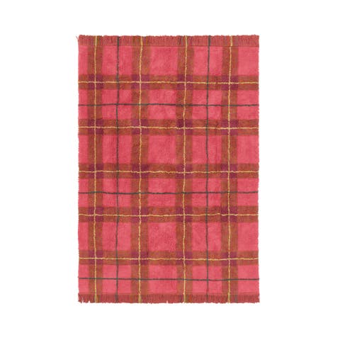 Washable Rug Tartan