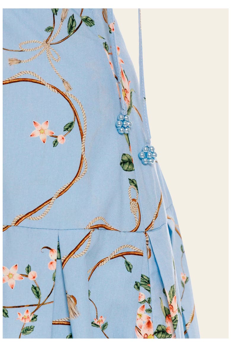 Otoño  Navegante Midi Dress, Alternate, color, Blue