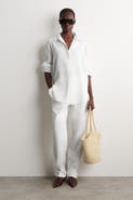 COS Hand-Woven Market Tote - Straw