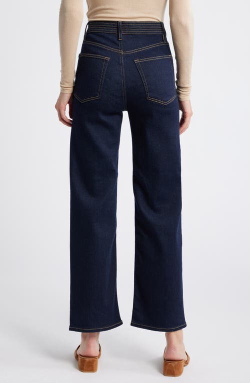 Shop Frame The Trapunto Ankle Straight Leg Jeans In Stargirl