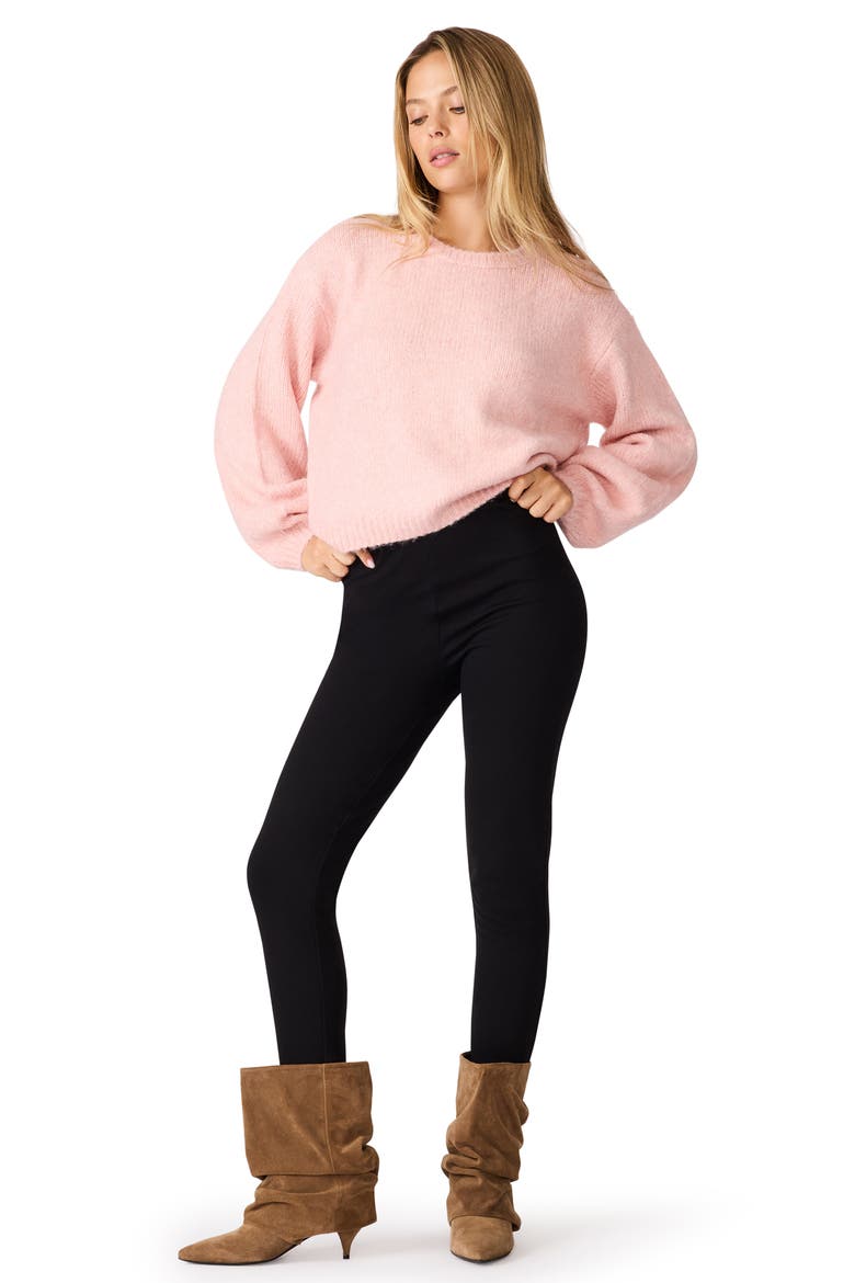 Carmen Crewneck Sweater, Alternate, color, SILVER PINK