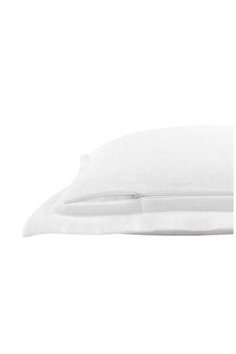 Island Estate Breakfast Pillow, Alternate, color, WHITE