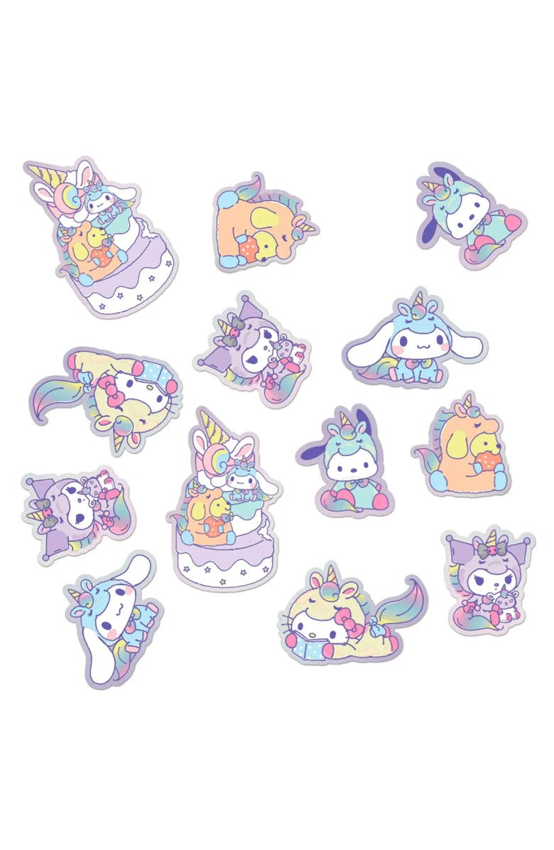 PIPSTICKS x Sanrio Pack of 25 Hello Kitty<sup>®</sup> & Friends Confetti Stickers, Alternate, color, 