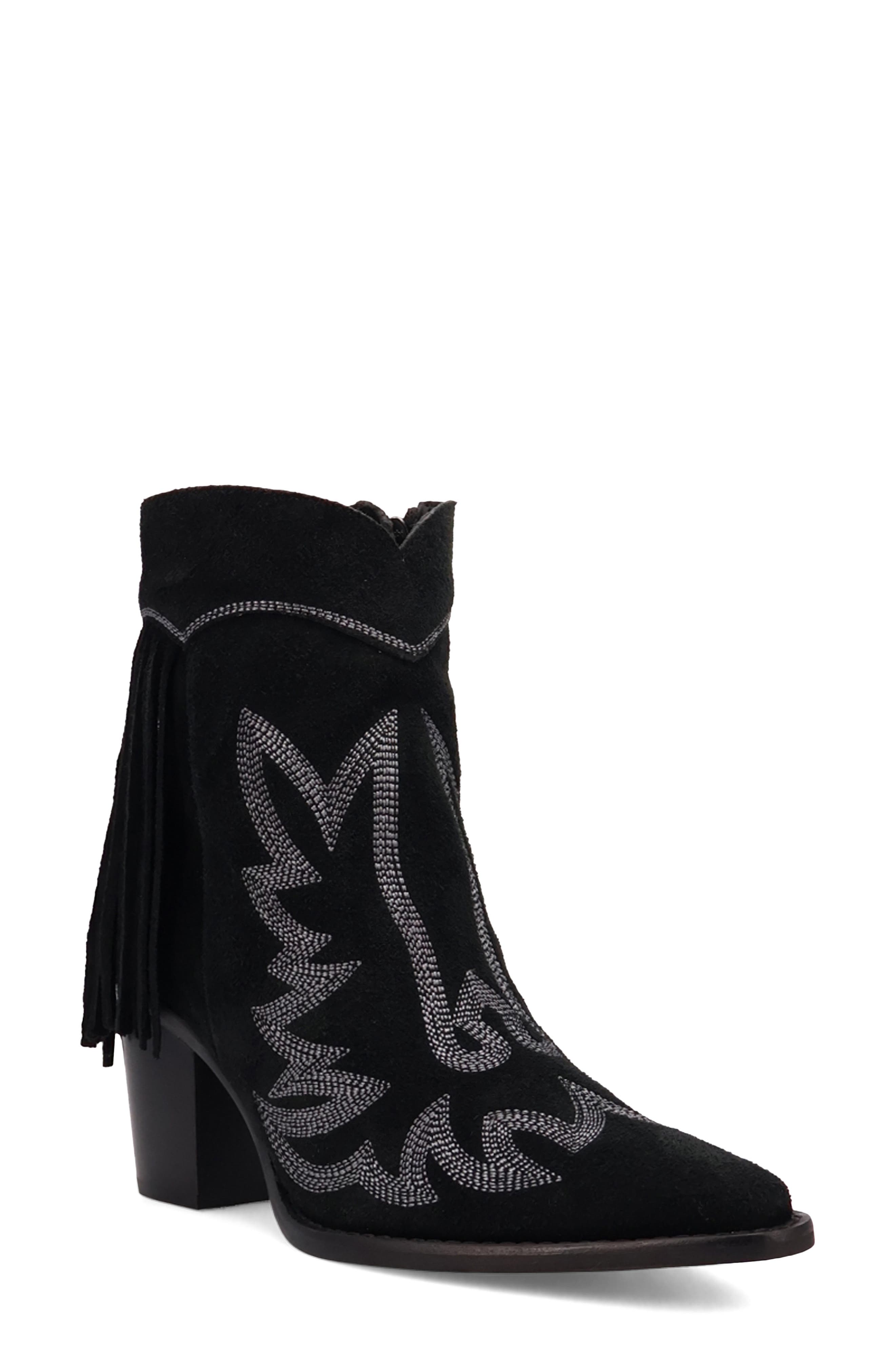 Dingo Wild Sage Western Boot, Main, color, Black