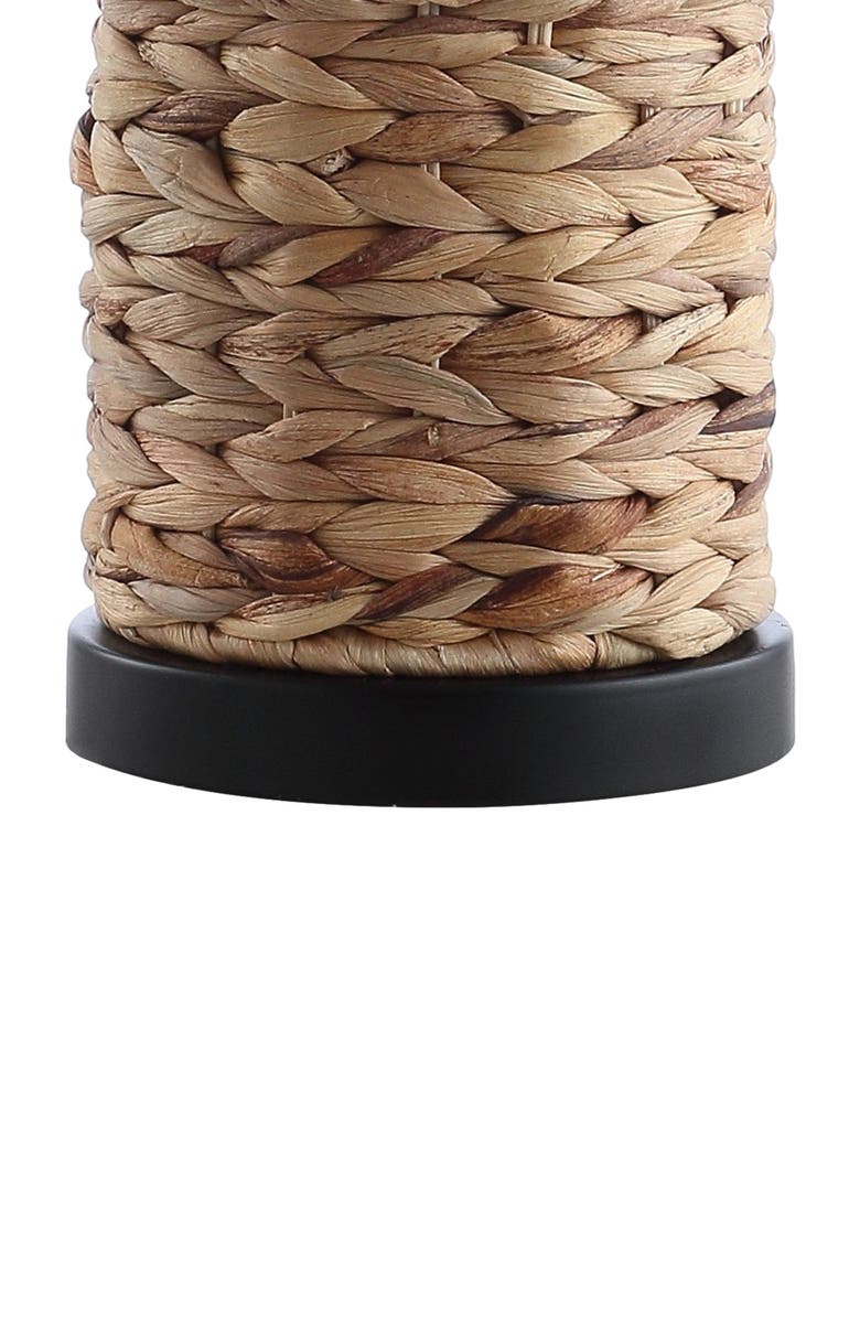 JONATHAN Y Elicia 25" Coastal Water Hyacinth LED Table Lamp, Alternate, color, Natural