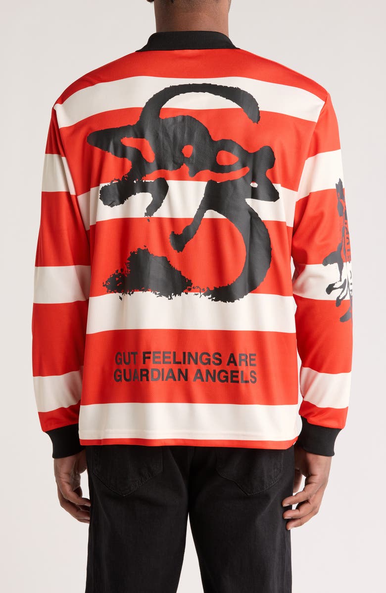 SANTO STUDIO Jett Lawrence Angels Long Sleeve Polo, Alternate, color, 