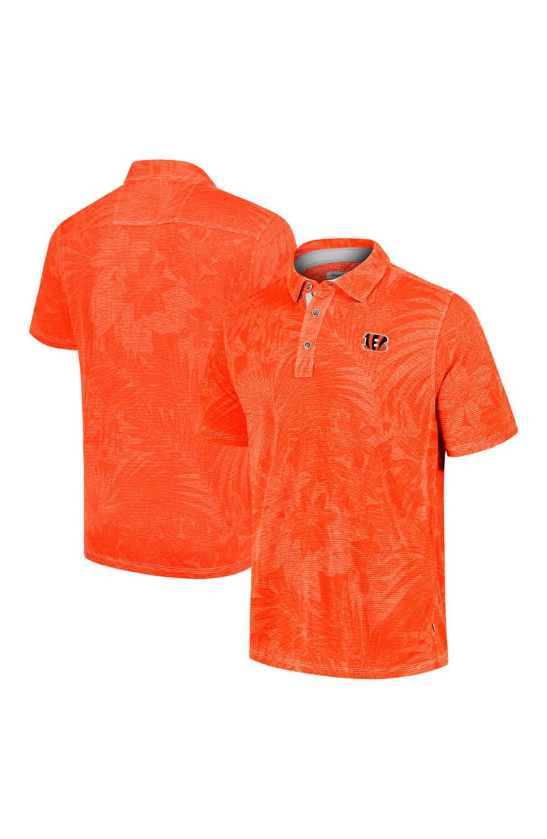 Tommy Bahama Men's Tommy Bahama Gray Cincinnati Bengals Sport Santiago Paradise Polo, Alternate, color, Gray