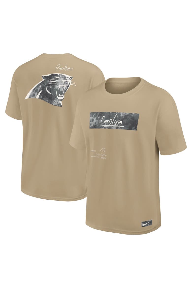 Men's Nike Tan Carolina Panthers Statement Max90 T-Shirt, Main, color, Tan