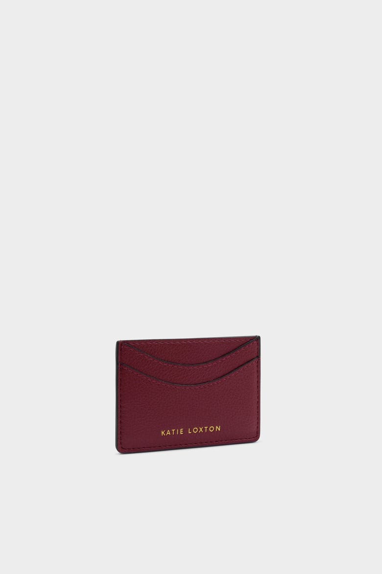 Alba Card Holder, Alternate, color, Cherry