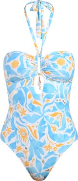 La Blanca Trinket Keyhole One-Piece Swimsuit