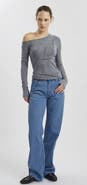 Mother of All Pepper Long Sleeved Off Shoulder T Shirt