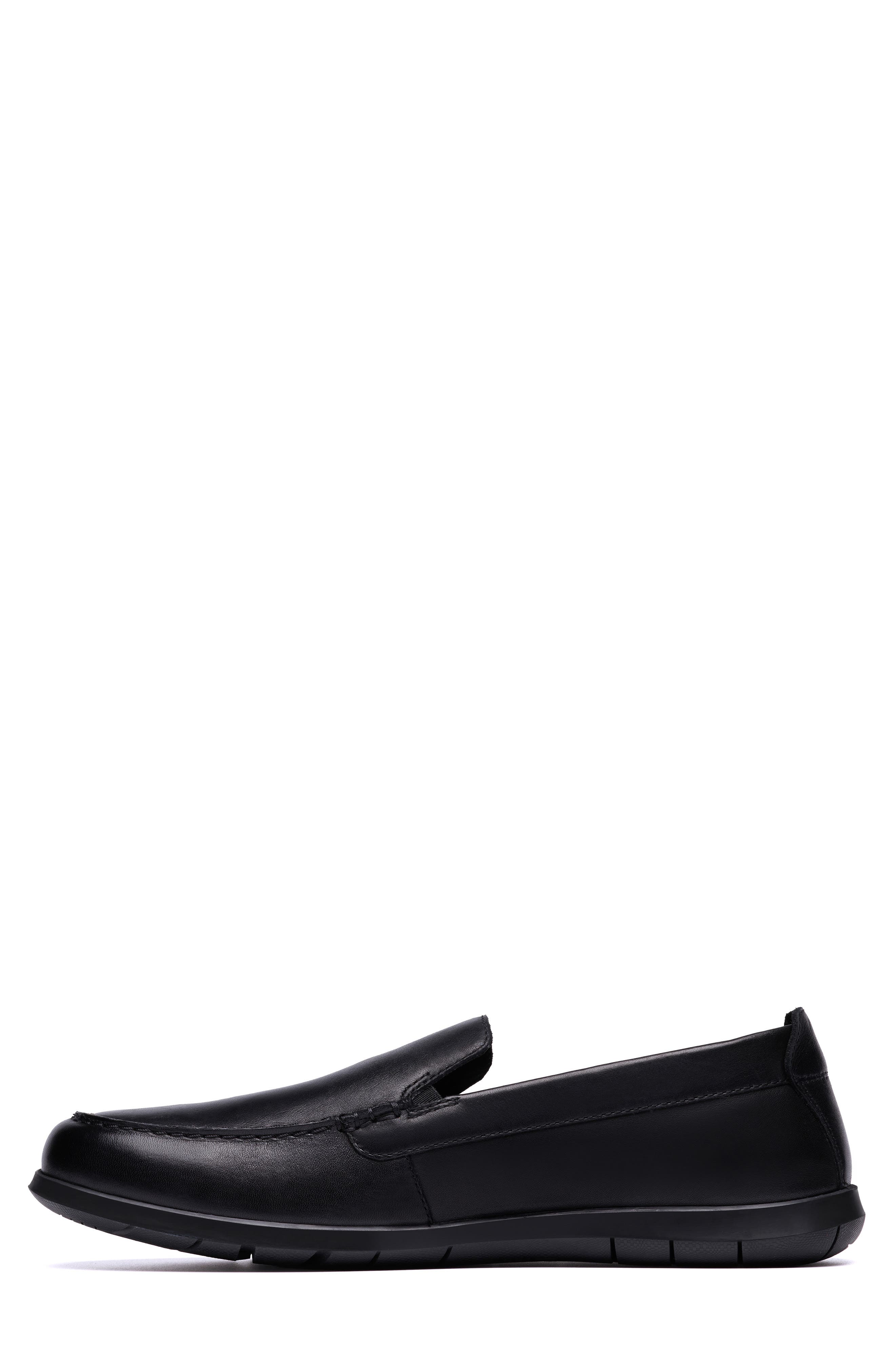 Clarks<sup>®</sup> Flexway Step Slip-On, Alternate, color, Black Smooth