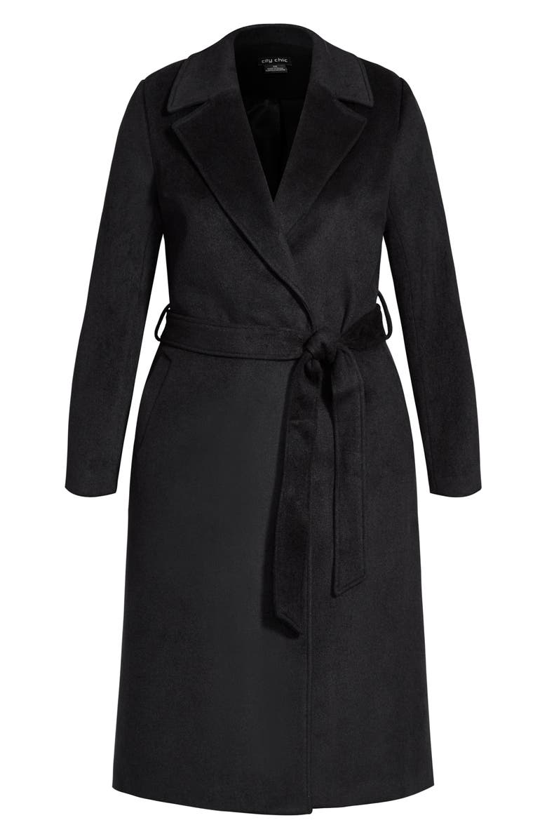 City Chic Money Maker Coat, Alternate, color,