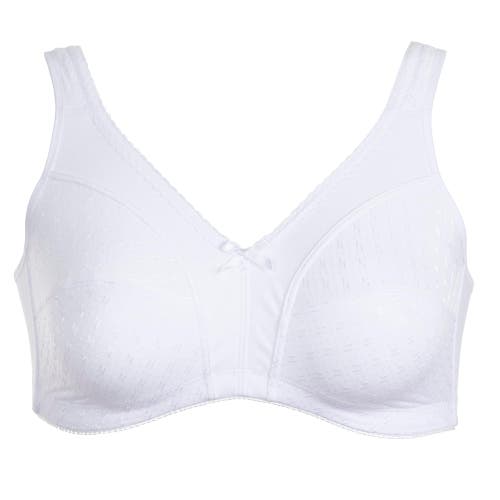 Dominique Intimates Marcelle Everyday Wire Free Soft Cup Comfort Bra In White