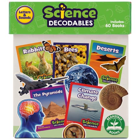 Science Decodables Nonfiction Boxed Educational Learning Set