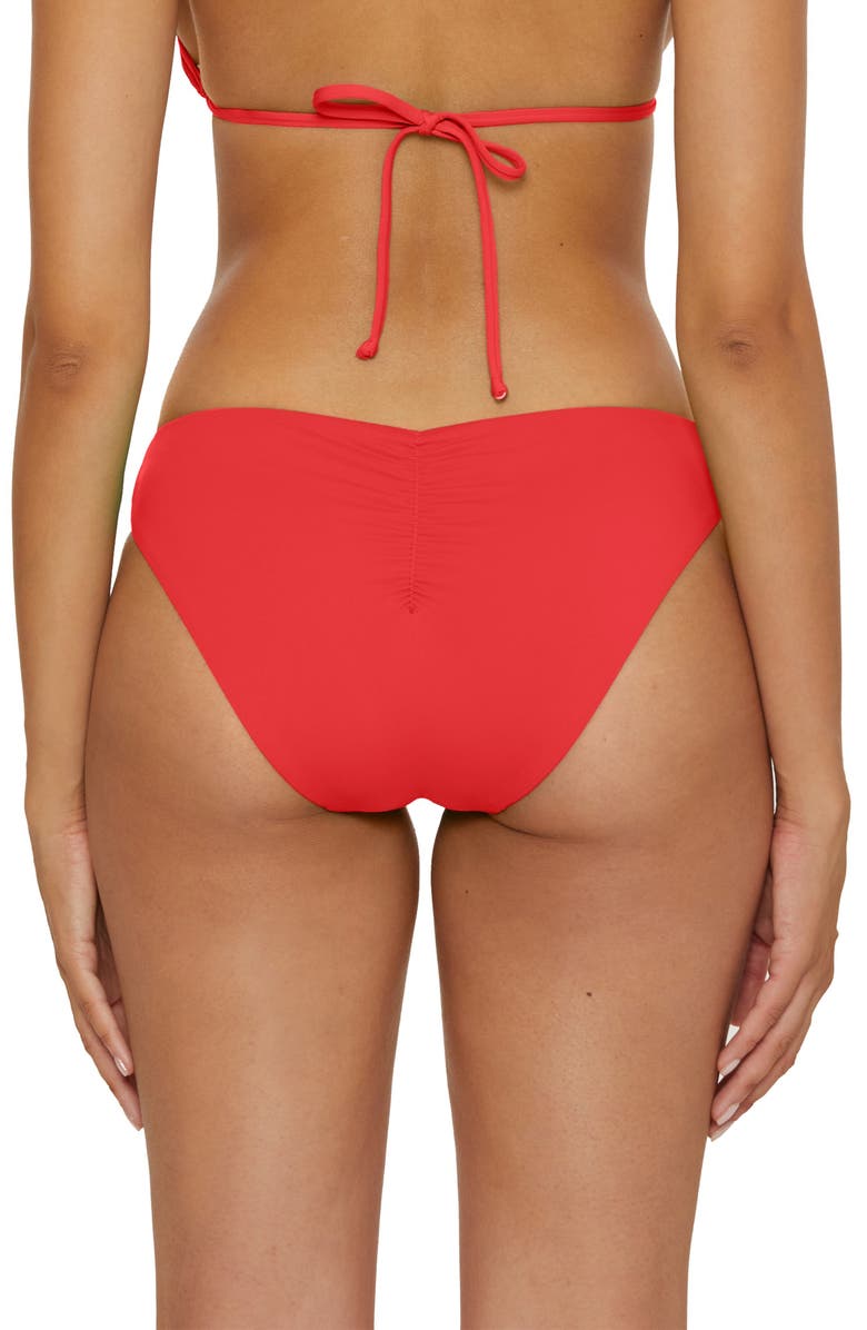 Becca Color Cod Adela Bikini Bottoms, Alternate, color, Fire