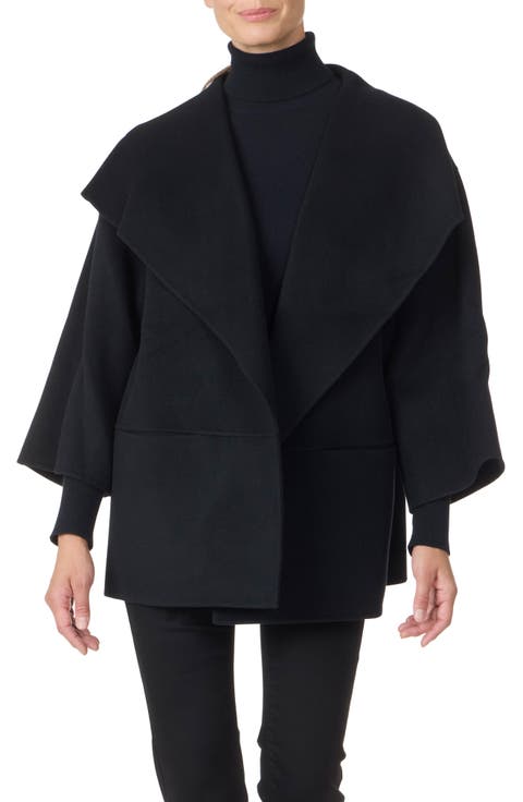 Double Face Wool Blend Coat