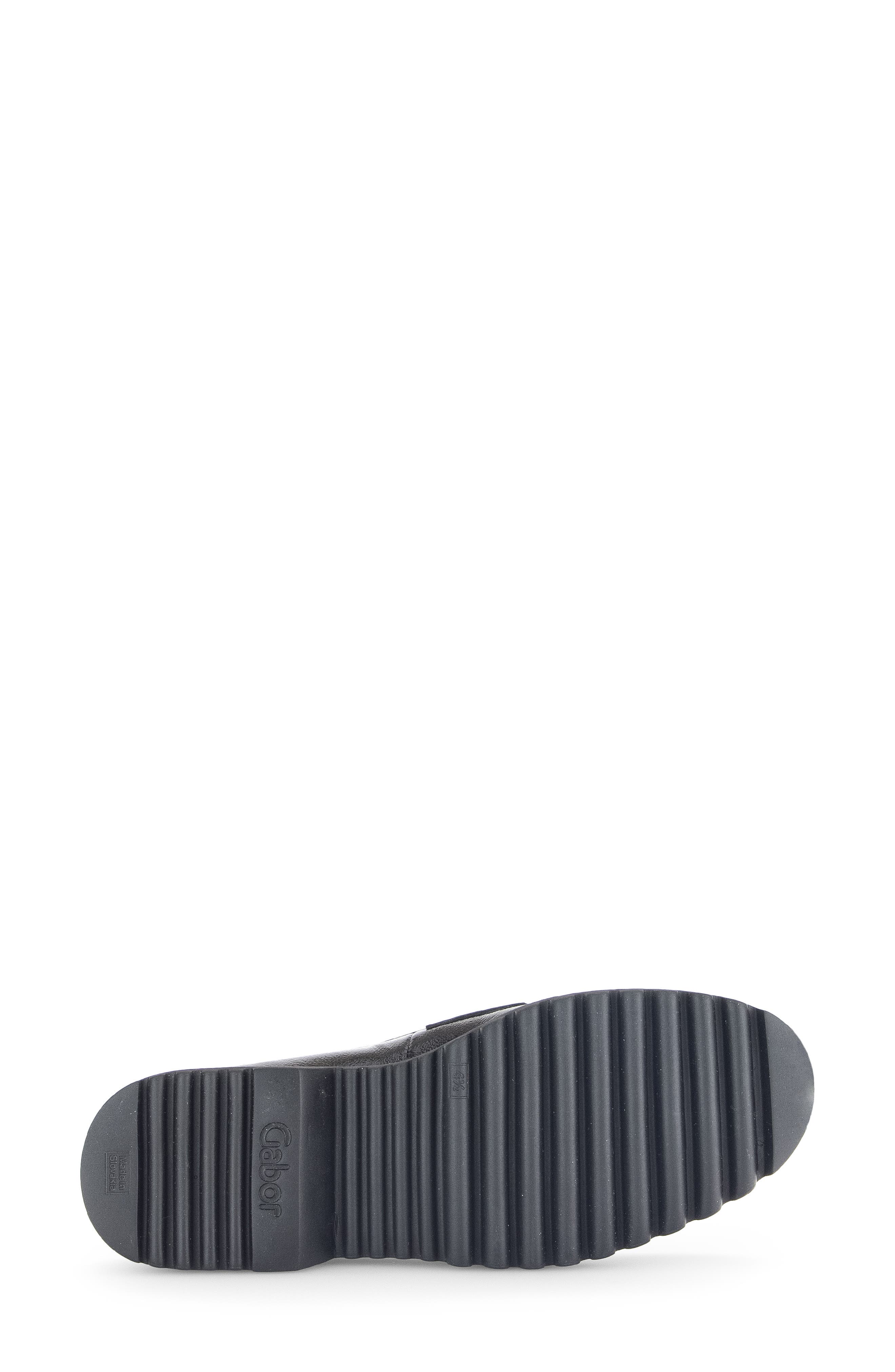 Gabor 72.452 Bit Loafer, Alternate, color, Black