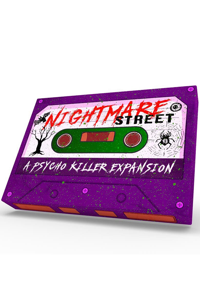 Psycho Killer Nightmare Street Expansion Party Card Game, Main, color, Purple