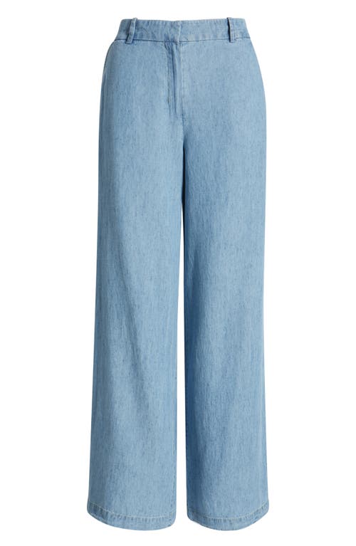 Kobi Halperin Claude Wide-leg Denim Pants In Light Blue