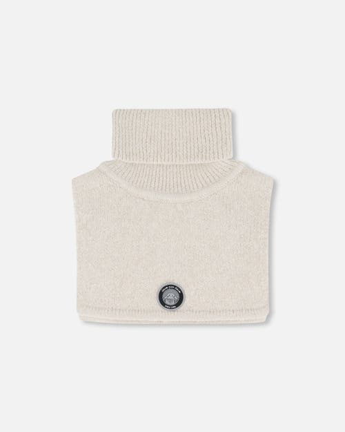 Deux Par Deux Baby Gender Inclusive Turtleneck Neckwarmer In Neutral