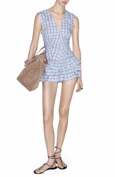 Ruched Sleeveless Top