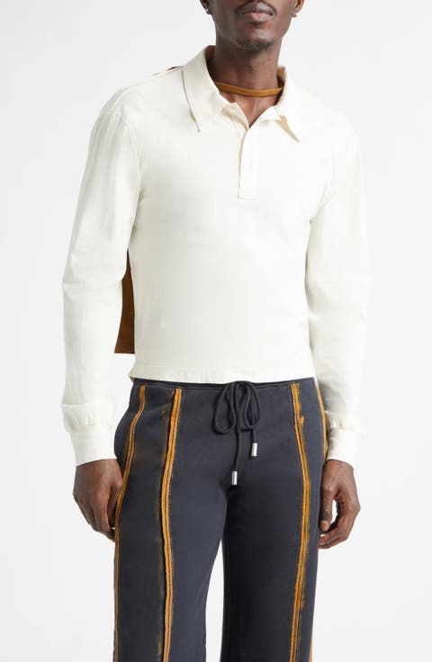 Hugging Long Sleeve Polo