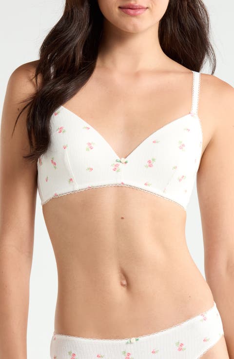 Sleepover Wireless Stretch Cotton Triangle Bra