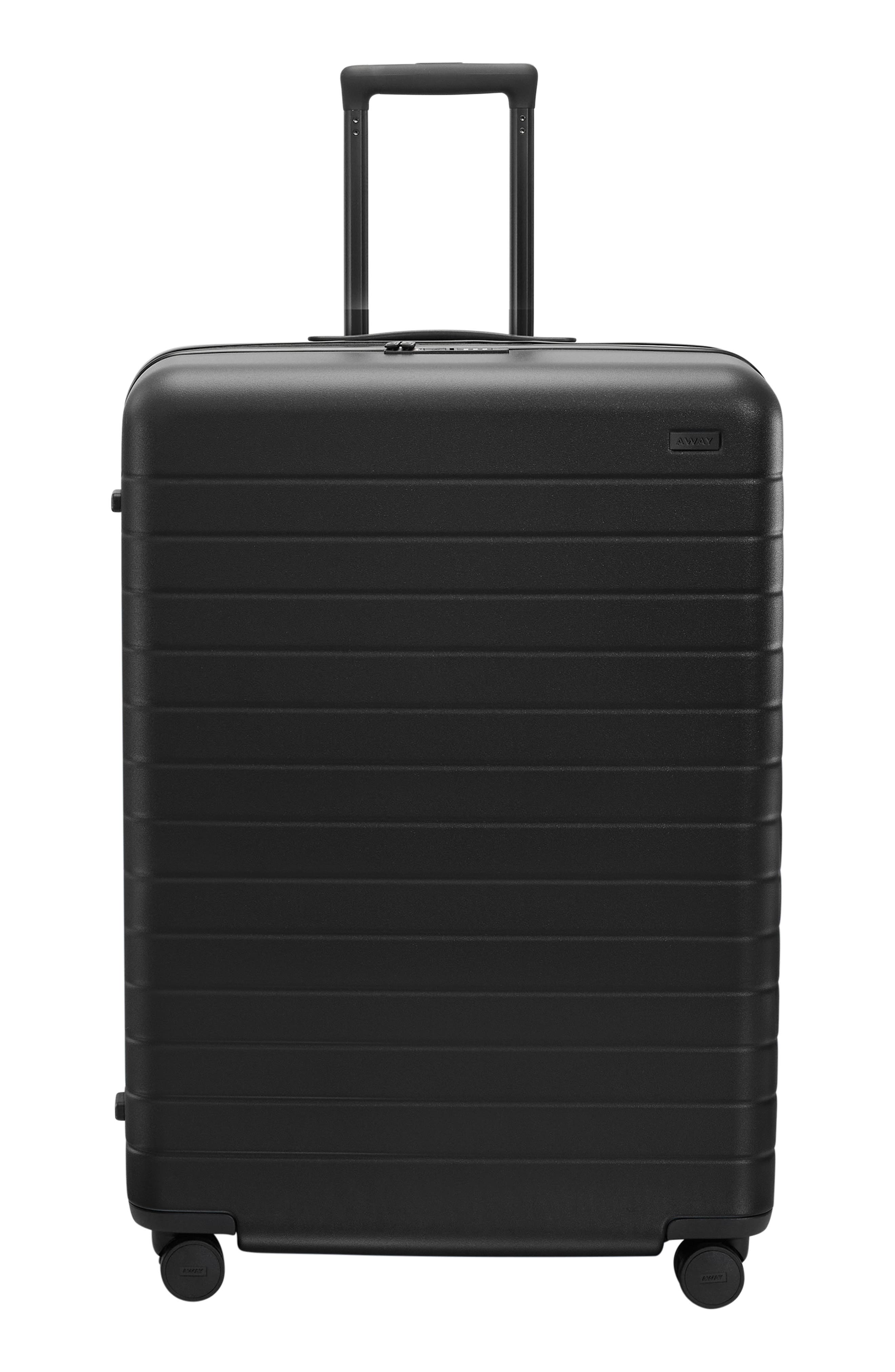 Away The Large Flex Suitcase, Main, color, Jet Black
