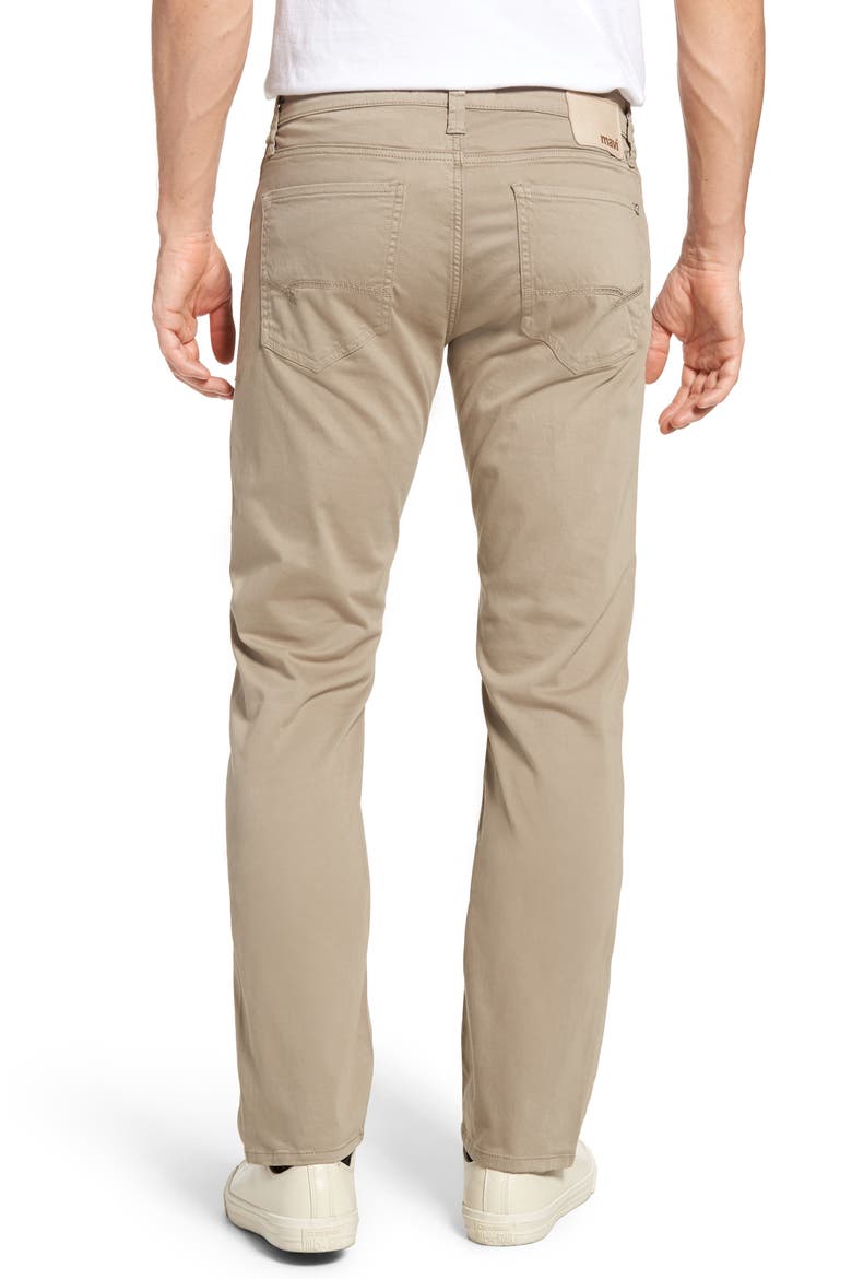 Zach Straight Leg Twill Pants, Alternate, color, BEIGE TWILL