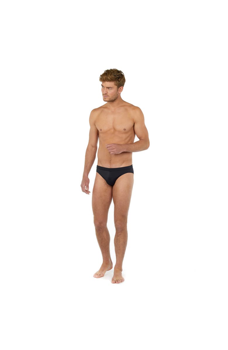 HOM Sea Life Swim Mini Brief, Alternate, color, Black