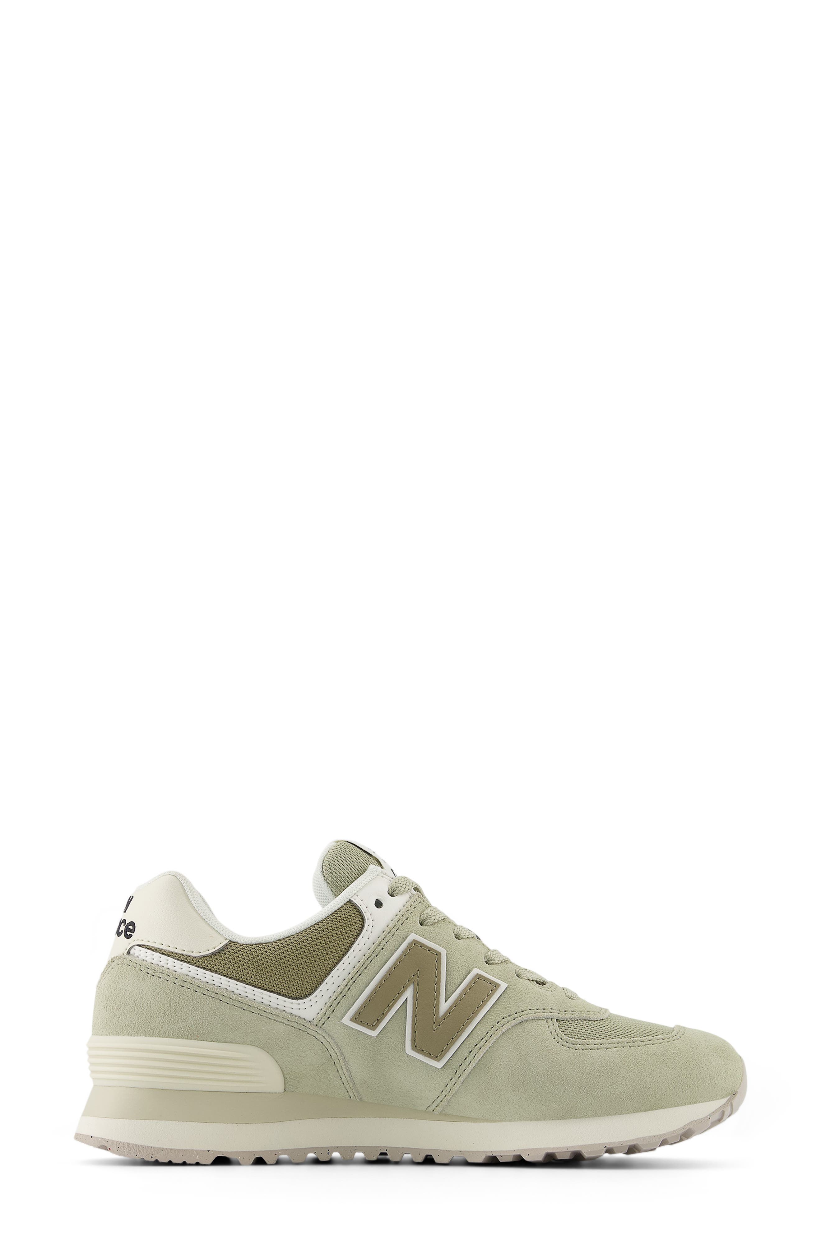 New Balance 574 Sneaker, Alternate, color, Olivine/ Dark Stoneware