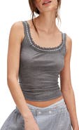 Free People Only You Lace Trim Tank