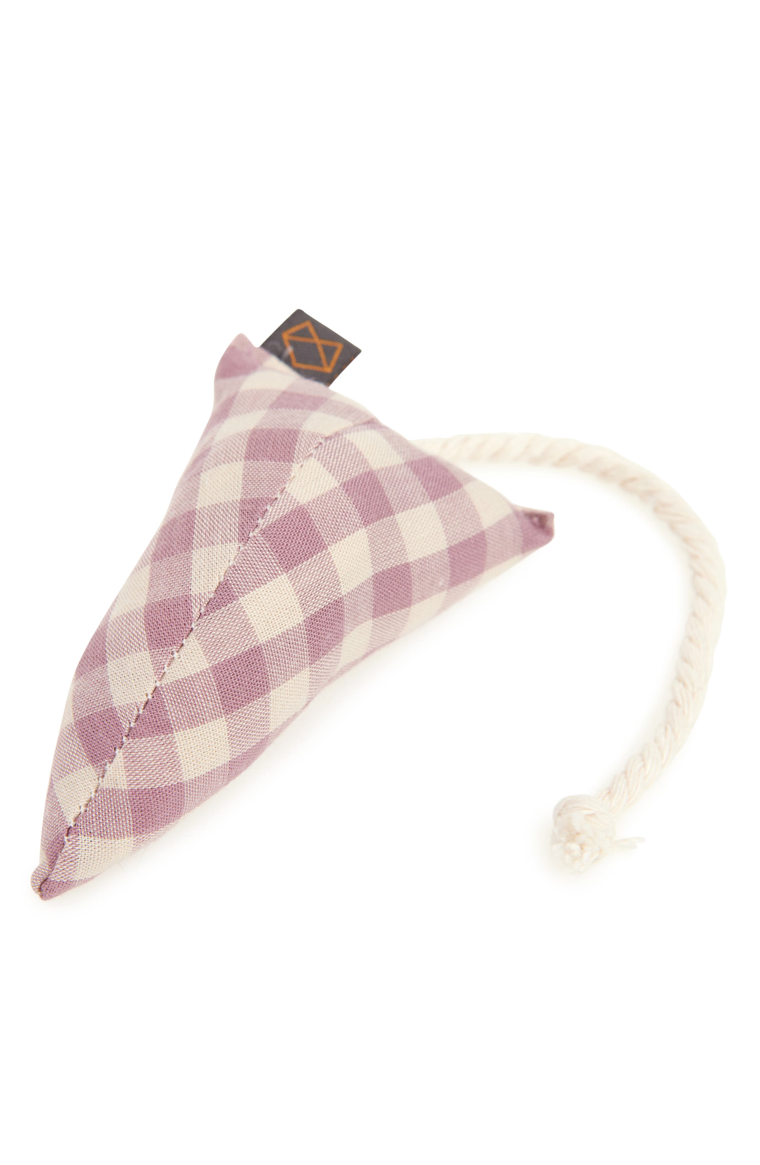 MODERNBEAST Modern Mouse Catnip Toy in Light/pastel Purple 