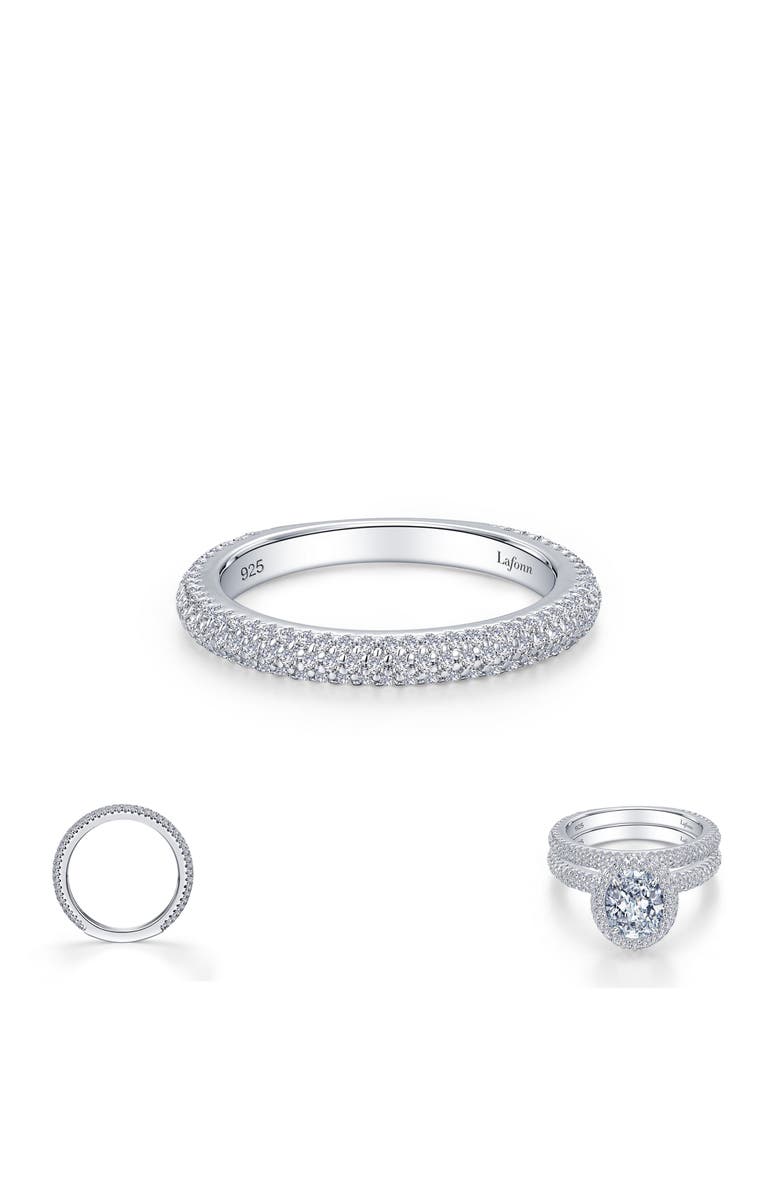 Lafonn Simulated Diamond Pavé Ring, Alternate, color,