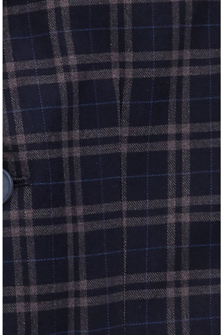 Kids' Tallia Plaid Sport Coat, Alternate, color, NAVY/ TAN