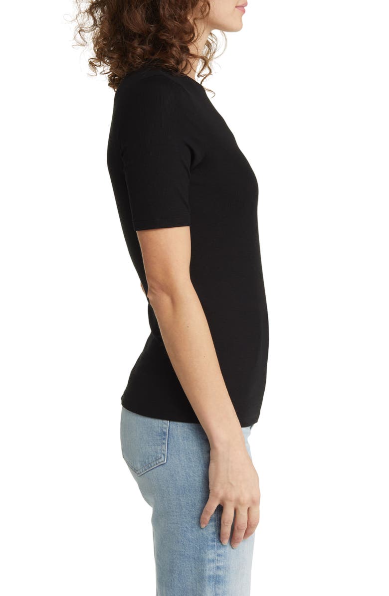 AG Jane Fitted Crewneck T-Shirt, Alternate, color,