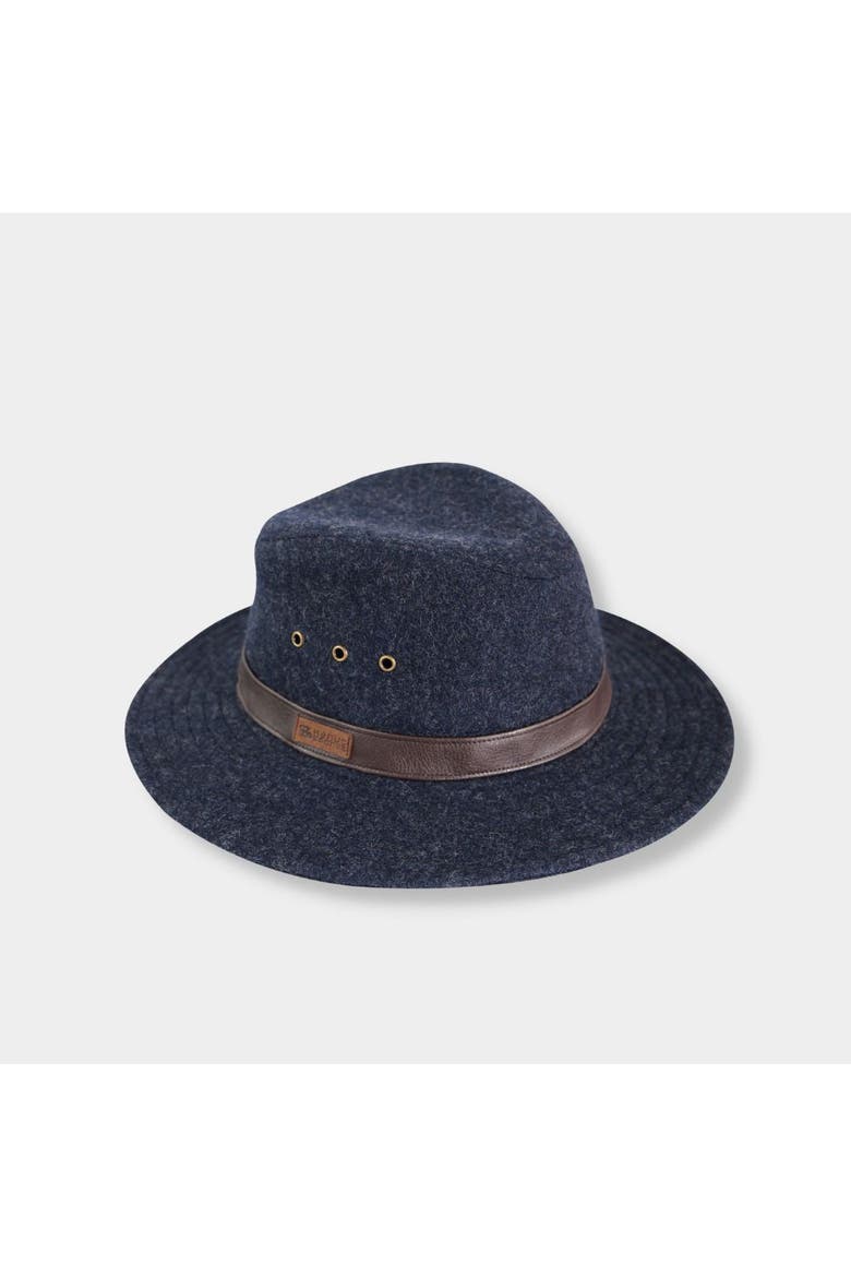 Hugh Women's Wool Safari Hat, Main, color, Dark Heather Navy