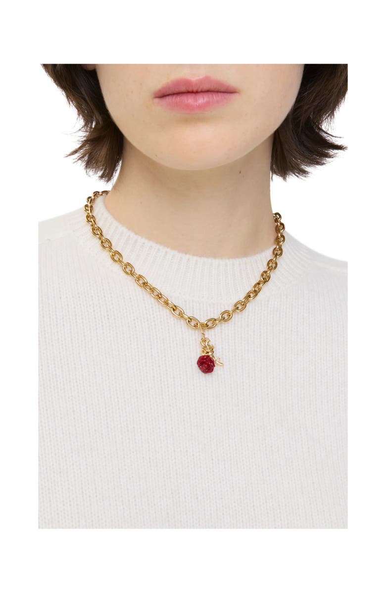 Burberry Rose Charm, Alternate, color, 