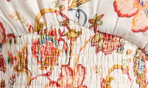 Halogenr Halogen(r) Floral Smocked Maxi Sundress