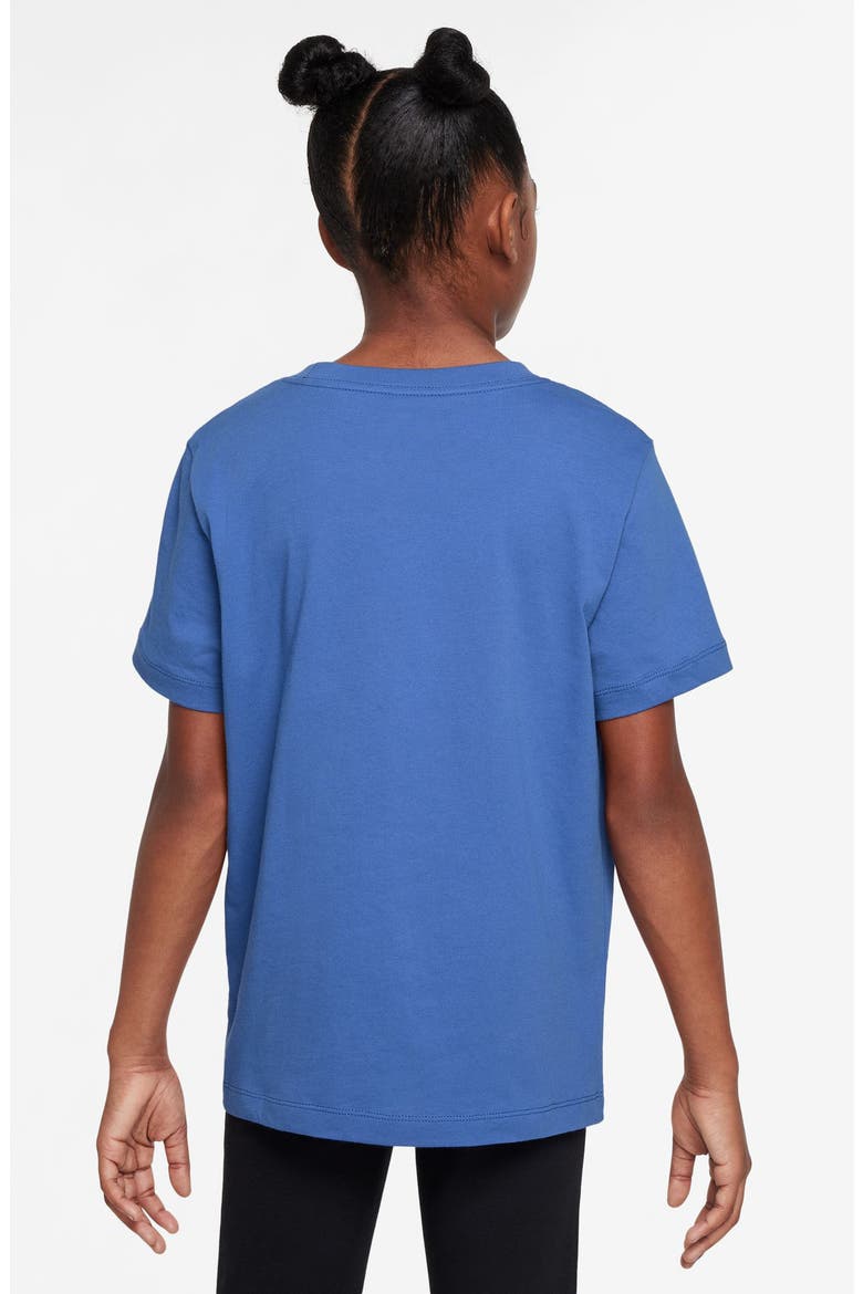 Kids' Club Futura Appliqué T-Shirt, Alternate, color, COMET BLUE