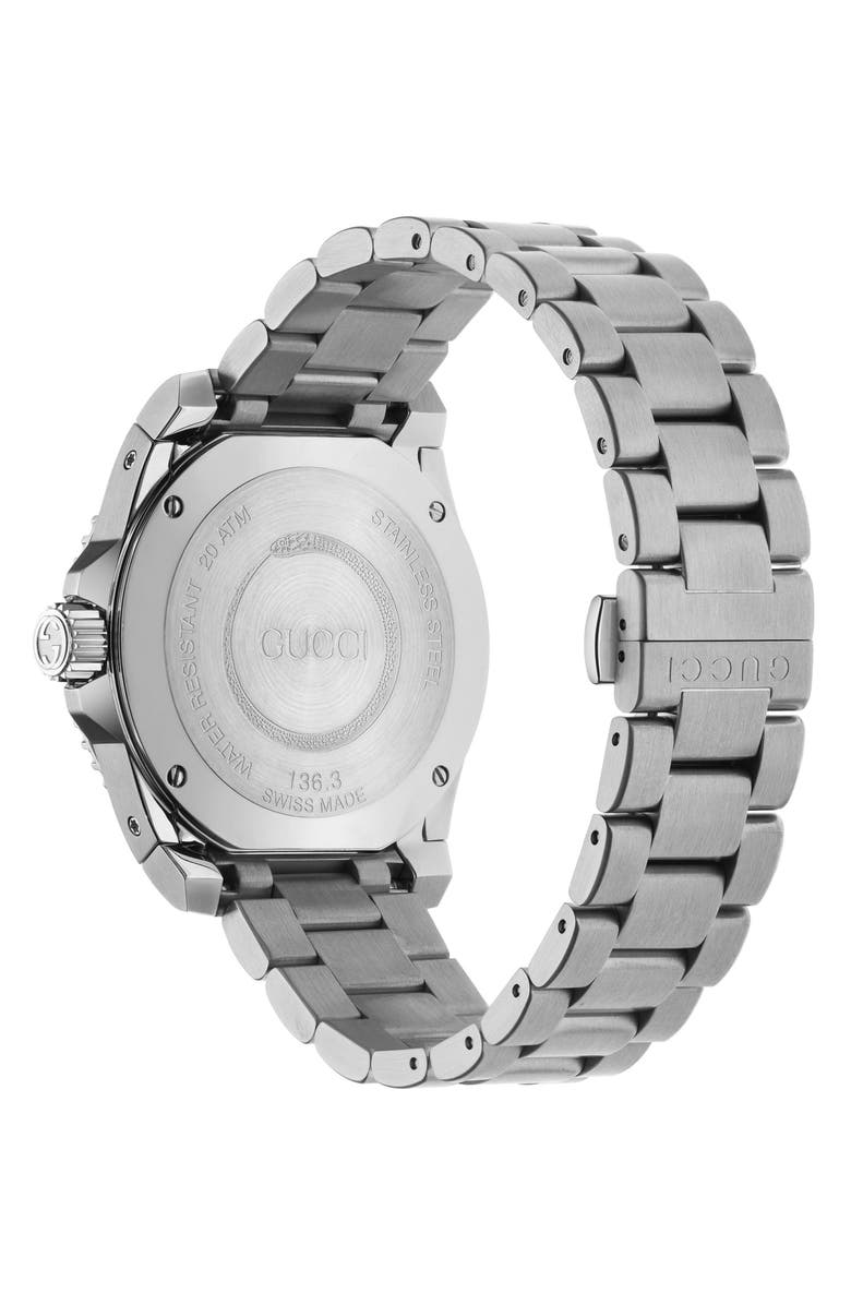 Gucci Dive Bracelet Watch, 40mm, Alternate, color, 