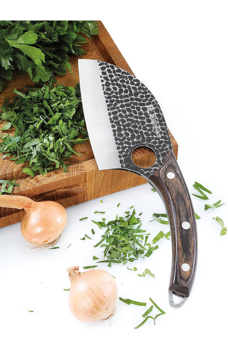 ZASSENHAUS Keeper 9.8-Inch Chef's Knife with Pakkawood Handle, Alternate, color, Silver