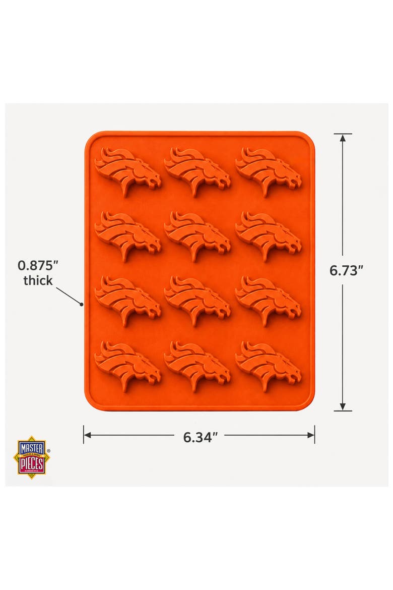 Denver Broncos Ice Cube Tray, Alternate, color, Orange