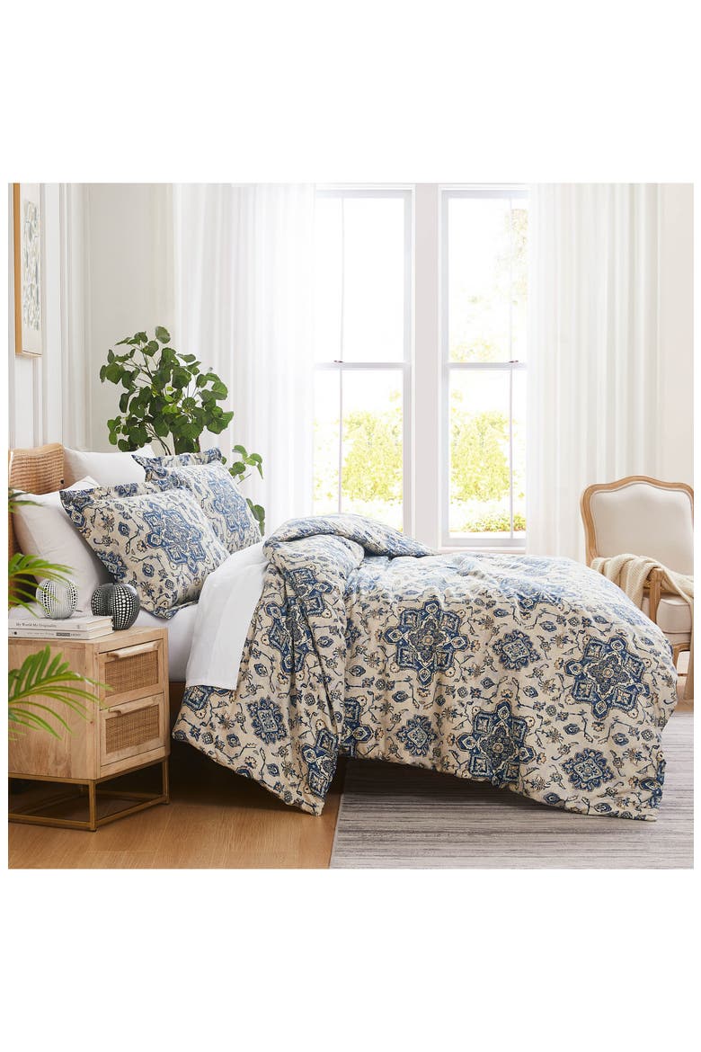 Persia Duvet Cover Set, Alternate, color, INDIGO