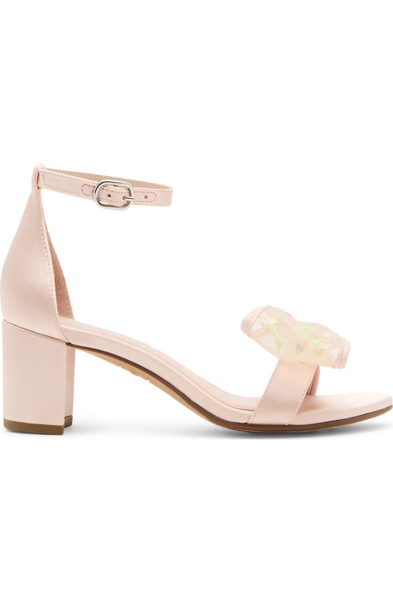 Steve Madden Kids' Jabigl Ankle Strap Sandal, Alternate, color, Blush Mesh