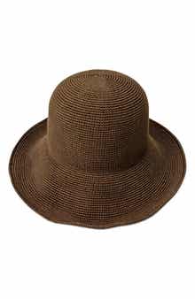 Packable Straw Bucket Hat