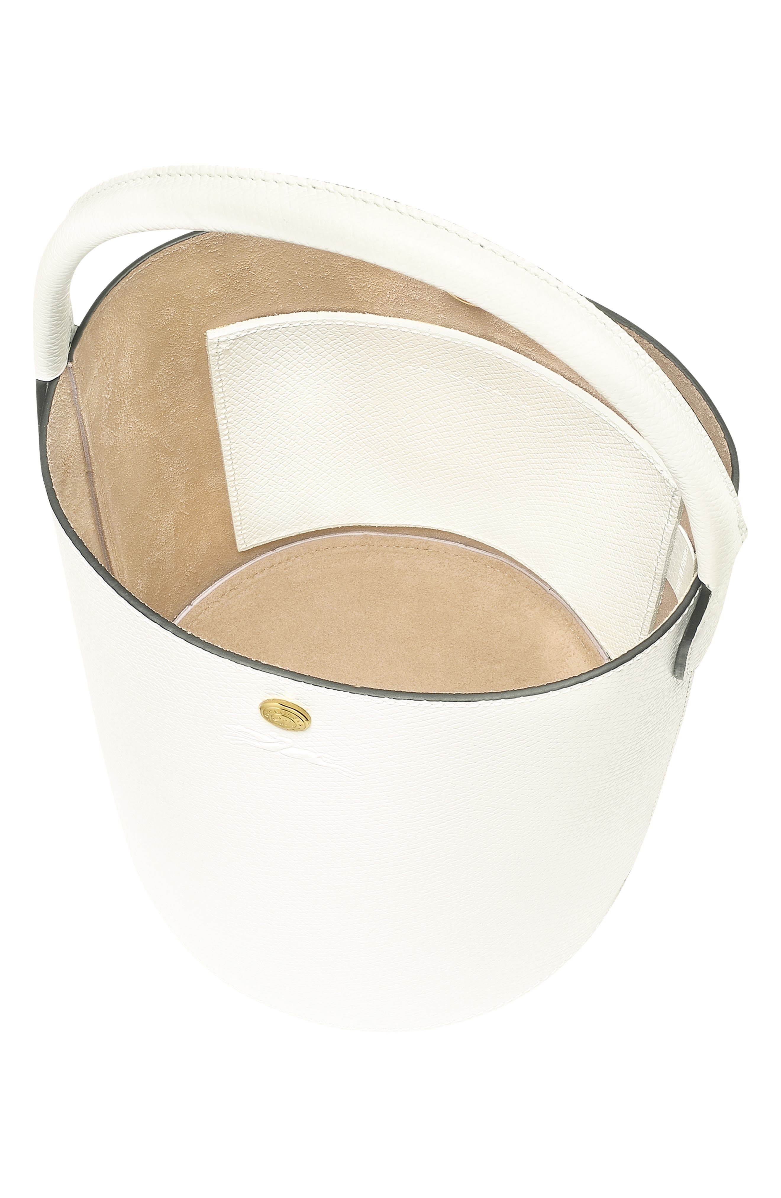 Longchamp Épure Leather Bucket Bag, Alternate, color, 