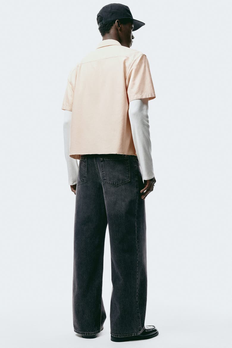 Wide Jeans, Alternate, color, Denim gray